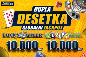 Sreća dolazi u paru - novi džekpot na omiljenim virtualima